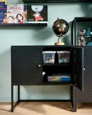 Storage Unit RAKAIA Metal Black_1179286