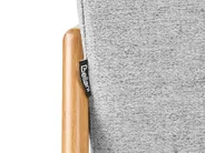 Set da salotto 3 posti EDLAND con Panca Tessuto Grigio chiaro_1040939