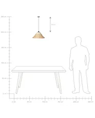Pendant Lamp GUAMANI Bamboo Wood Natural_995892