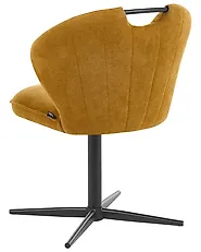Sæt med 2 stole WORCESTER Chenille Sennepsgul_1156581