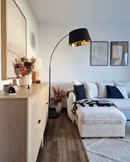 Floor Lamp YABUS Metal Black_978741