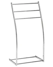 Stojak na ręczniki AMBIL Metal Srebrny_786958