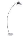 Floor Lamp DINTEL Metal Silver
