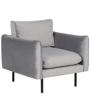 Poltrona VINTERBRO Velluto Grigio_900557