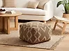 Pouffe GOPI Jute Light Brown