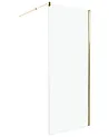 Shower Screen AHAUS 800 x 1900 mm Gold