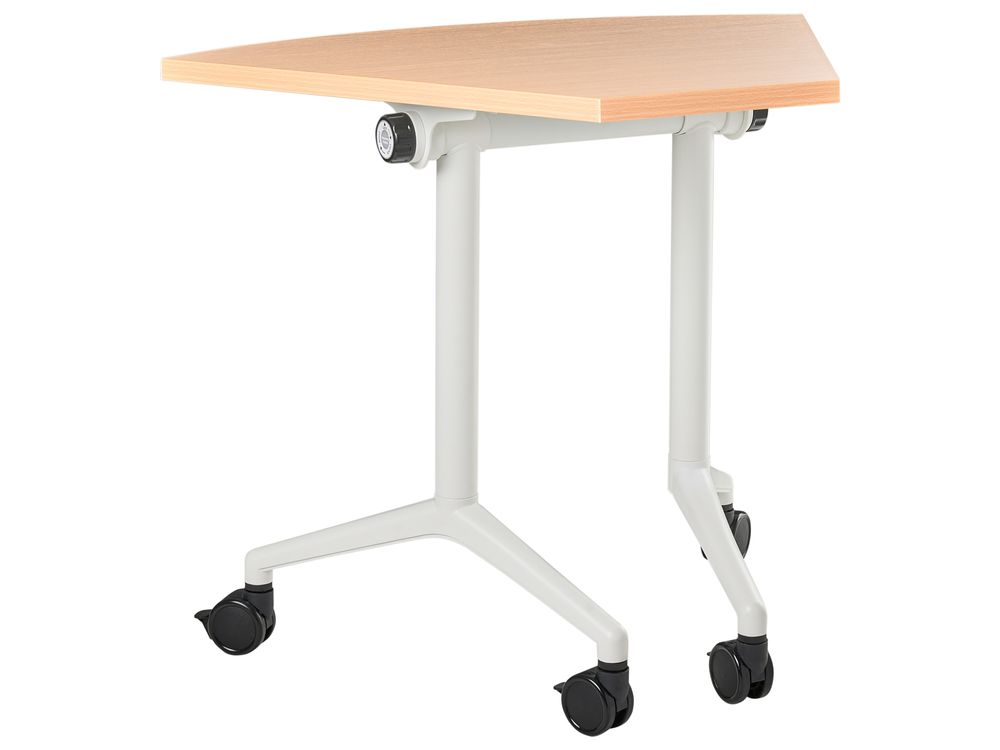 Foldable Corner Desk Module CAVI 90 cm 64 cm Brown