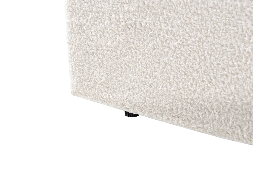 Ottoman Bed ORBEY Boucle Off-White 180 x 200 cm (EU Super King)_964699