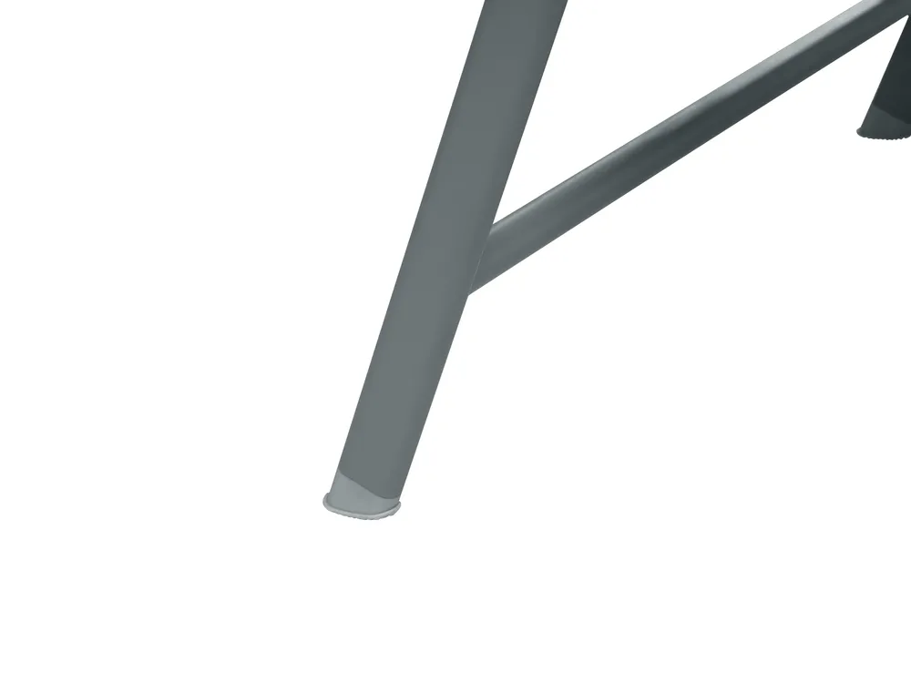 Set di 2 Lettini Prendisole SORONI Metallo Nero_1014193