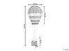 Hängedekoration Rattan naturfarben Heißluftballon 60 cm BEMBA _838429