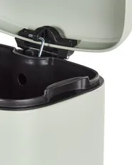 Kosz na śmieci z pedałem 30 L ECOCOLLECT Metal Jasnozielony_992745