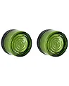 Set of 2 Outdoor Wall Lights VEIGA Green