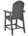 Sedia per giardino grigio scuro ADIRONDACK_938420