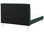 Letto Velluto MARVILLE 180 x 200 cm Verde smeraldo_836015
