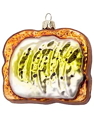 Set of 12 Baubles SNOWLIGHT Glass Multicolour_1191725