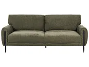 Sofa 3-Sitzer SKARO Chenillegewebe Grün_1156680