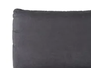 Bed Velvet MELLE 140 x 200 cm (EU Double) Dark Grey_791209