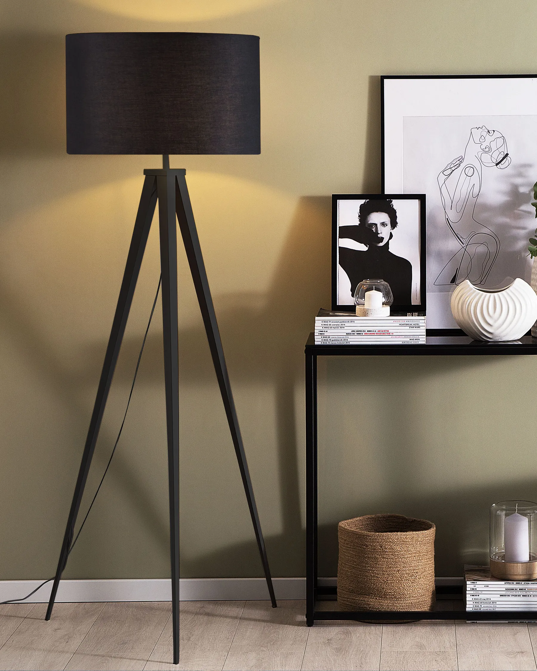 Floor Lamp STILETTO Metal Black_673831