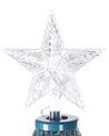 Albero di Natale con luci a LED e App multicolore 188 cm SAARLOQ_883645