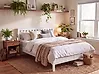 Cama Madera de pino MAYENNE 160 x 200 cm Blanco