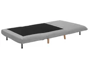 Single Sofa Bed SETTEN Fabric Light Grey_1048798