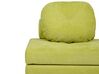 Sofa rozkładana jednoosobowa sztruksowa jasnozielona OLDEN_906442