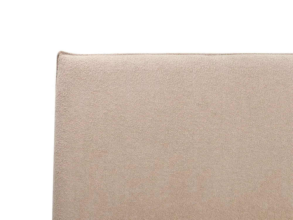 Waterbed Boucle LAVAUR 180 x 200 cm (EU Super King) Taupe_985829