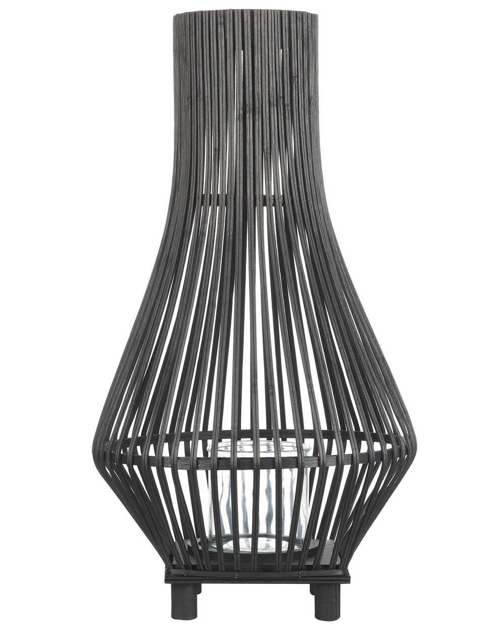 Lanterne LEYTE 58 cm Bambus Sort