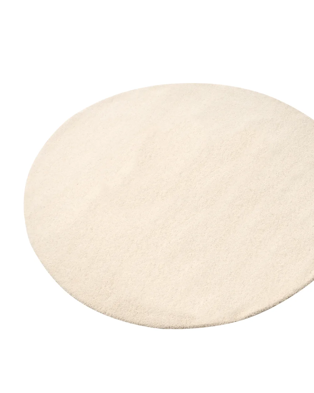 Rug VASCO Off-White ø 140 cm Wool_1068691