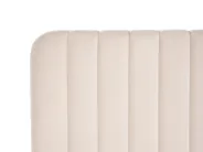 Ottoman Bed LUNAN Velvet Beige 120 x 200 cm (EU Small Double)_1051360