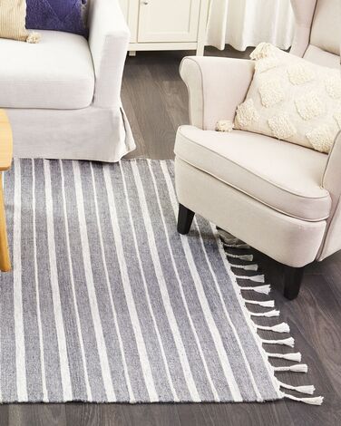 Area Rug 140 x 200 cm Light Grey BADEMLI