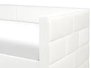 Trundle Bed Velvet CHAVONNE 90 x 200 cm (EU Single) Off-White_969776