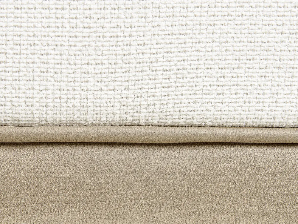 Corner Sofa 3 Seater MYKEN Fabric Off-White Left Hand_939625