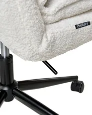 Office Chair ADDISON Boucle White_998636
