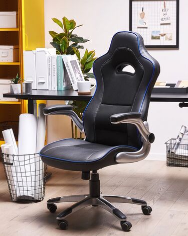 Executive Chair Black with Blue MASTER