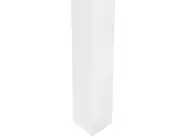 Mid Sleeper Bed Pine Wood ASCOUX 90 x 200 cm (EU Single) White_962455