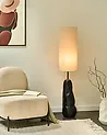 Floor Lamp SELB Ceramic Black