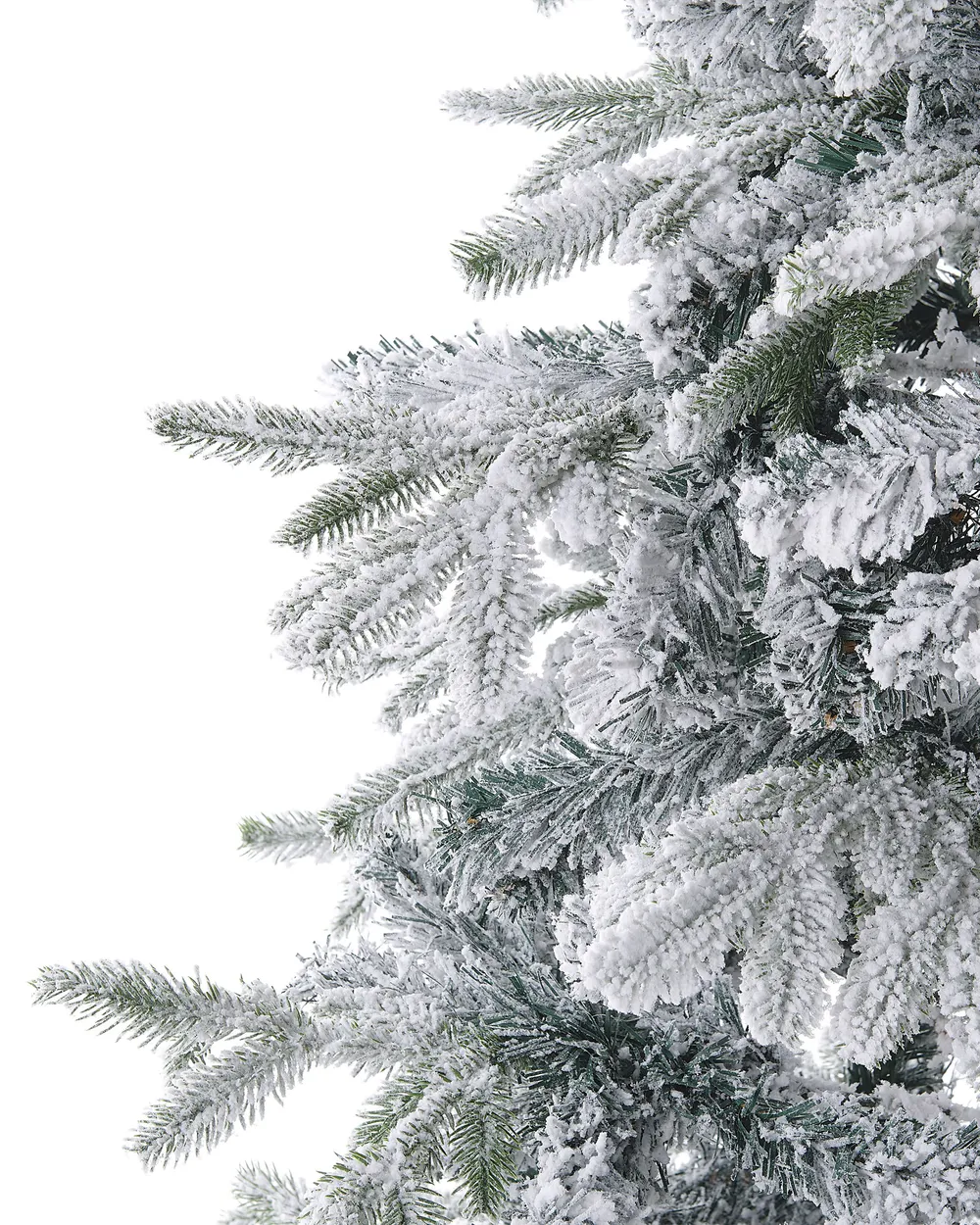 Artificial Snowy Christmas Tree TOMICHI 210 cm White_782995