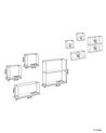 Set of 4 Geometric Wall Shelves BRITO_772045