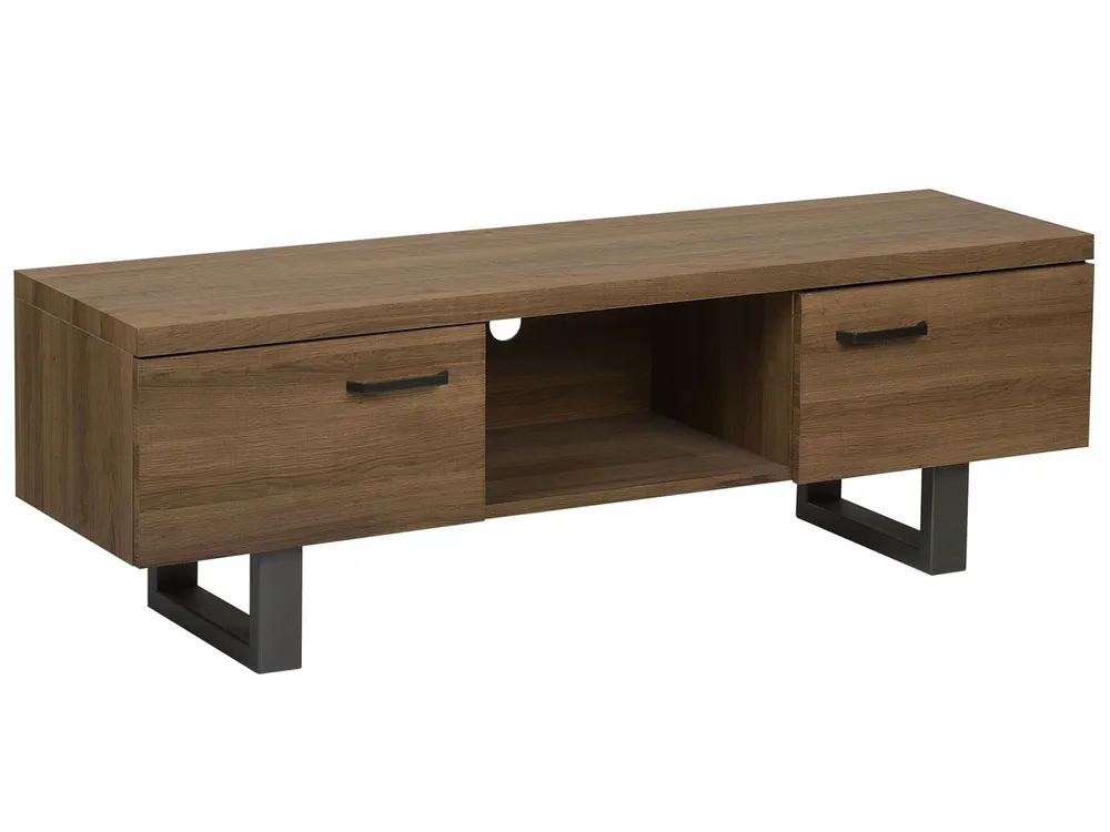 Szafka RTV TIMBER Ciemnobrązowy