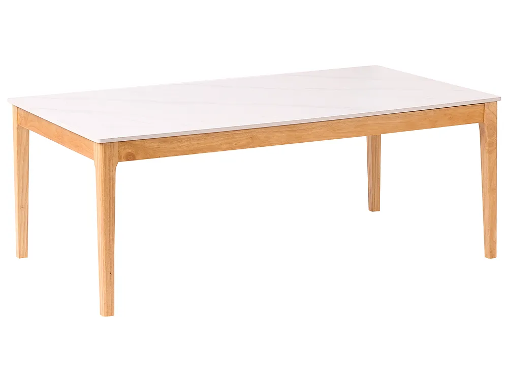 Coffee Table BONNEY White Marble