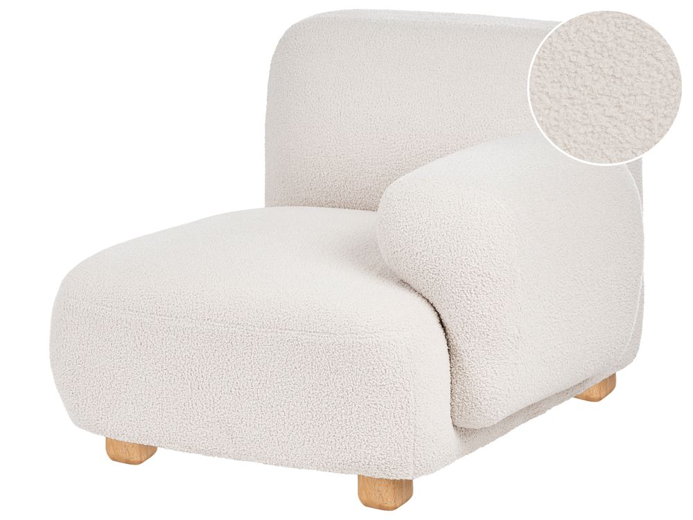 Corner Seat AMLI Fabric Off-White Left Hand