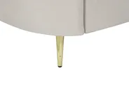Living Room Set 6 Seater TROSA Fabric Light Beige_910978