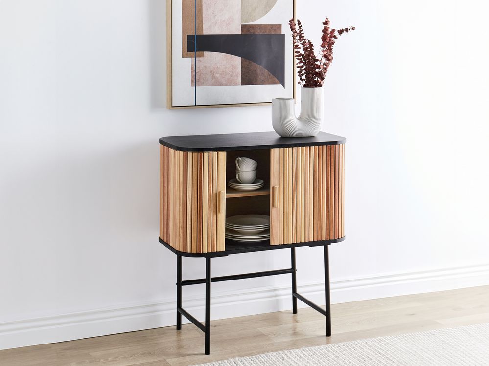 Black 2 door sideboard sales
