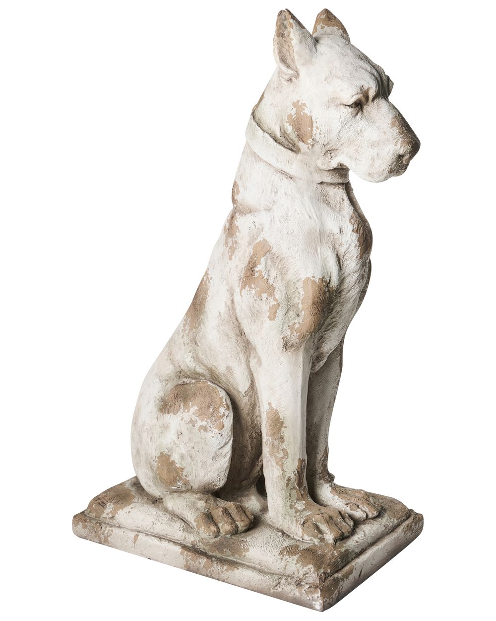 Gartenskulptur CAPALBIO Hund Beige