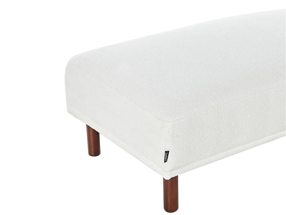 Otomana HOLT Boucle Biały_959372