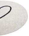 Tapis de sol 140 cm beige HEART_903822