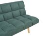 Divano letto tessuto verde INGARO_894174