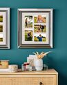 Mirrored Multi Frame for 5 Photos Silver DALABA_812903