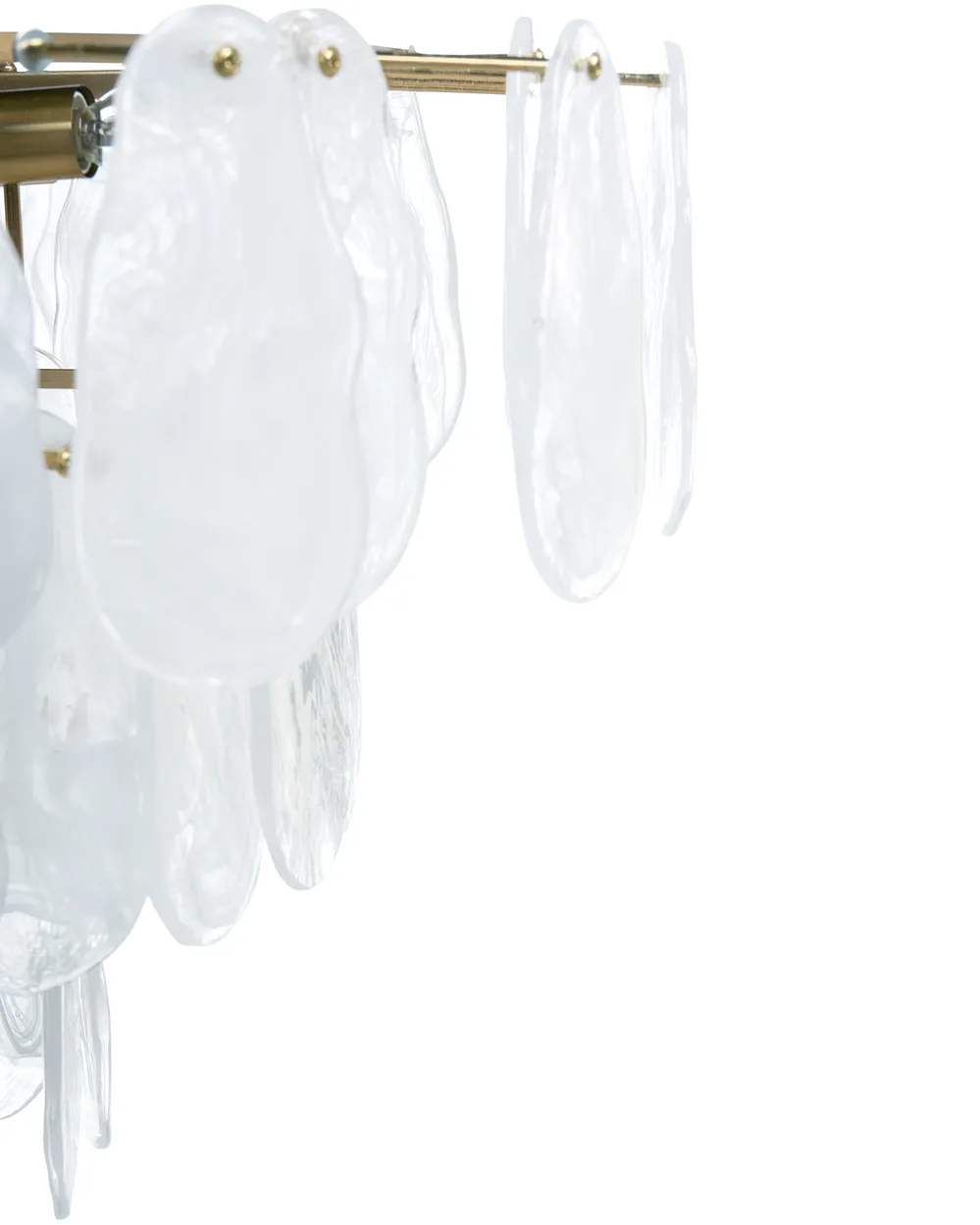 Chandelier OSMORE Glass Brass_1005926